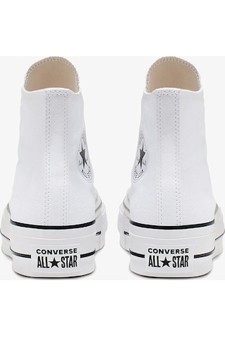 Convers CHUCK TAYLOR ALL STAR PLATFORM CANVAS Kadın Günlük Spor A Beyaz
