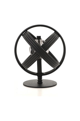 Yumak Metal Aksesuar Siyah 15 Cm