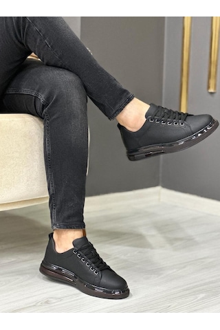 Dropland 8950 Deri Erkek Casual Ayakkabı Siyah