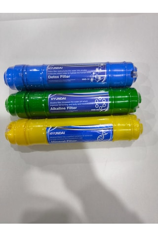 Hyundai Alkali Mineral Detox Filtre Set