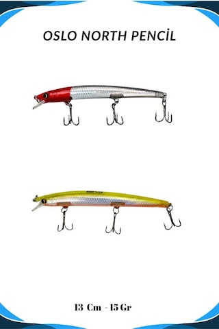 Oslo North Pencil 13cm 15gr Maket Balık