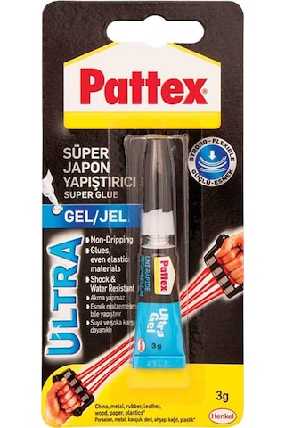 Pattex Ultra Jel Süper Güçlü Japon Yapıştırıcı 3Gr