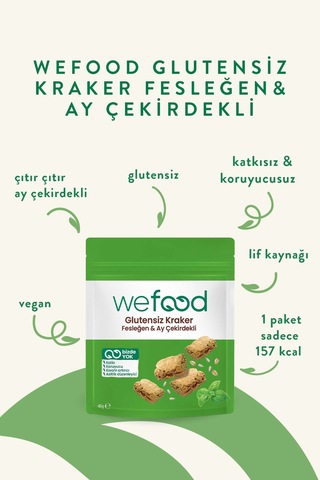 Fesleğenli Kraker 40 Gr 3'lü