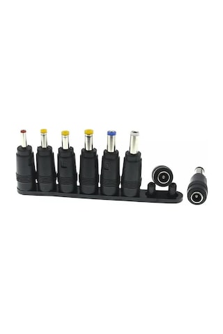 8in1 5.5 2.1-2.5mm Adaptör Dc Uç Çevirici Set Konnektör Başlık