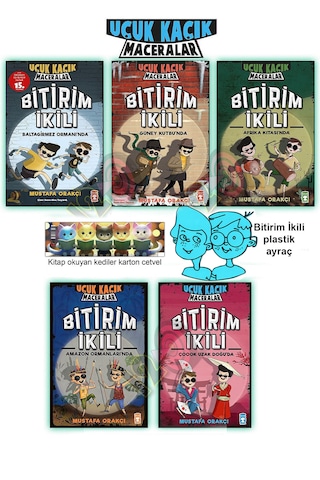 Bitirim İkili Uçuk Kaçık Maceralar 5 Kitap 8-9yaş Baltagirmez Güney Kutbu Afrika Uzak Doğu Amazon Bitirim İkili Uçuk Kaçık Maceralar 5 Kitap 8-9yaş Baltagirmez Güney Kutbu Afrika Uzak Doğu Amazon