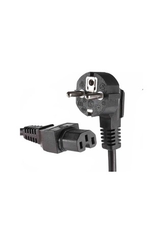 C15 Oluklu Power Kablosu Iec-c15 3x0.75 Güç Kablosu 1.8m