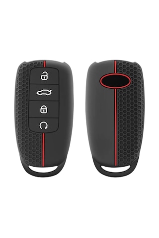 Chery Tiggo 8 Pro & Omoda 5 Uyumlu Anahtar Kılıfı Siyah
