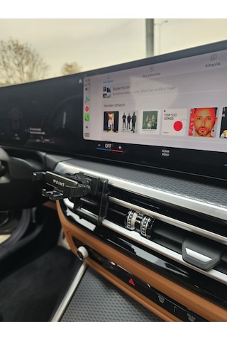 Bmw G20 Lci 2022-2024 Uyumlu Araca Özel İthal Telefon Tutucu