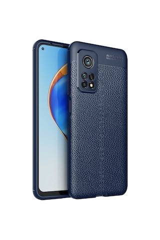 Xiaomi Mi 10T Kilif Tam Korumali Lüx Deri Kapak Silikon 464009254