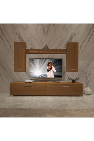 Decoraktiv Eko 7 Slm Std Tv Ünitesi Tv Sehpası Ceviz