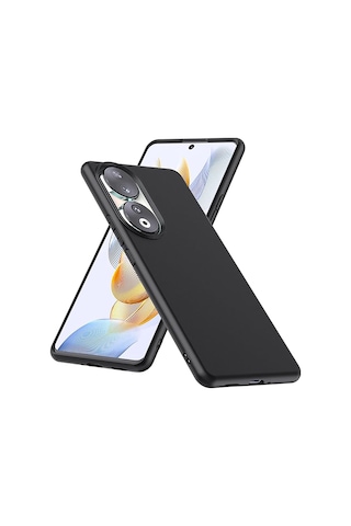 Honor 90 Elektrocase Serisi Silikon Kılıf - Siyah Al3340