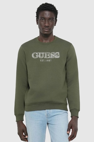 Guess Erkek Sweatshirt Haki