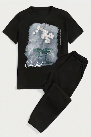 Unisex Orchid You 2'li Eşofman Takımı Siyah