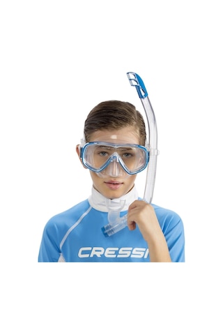 Parumarin Cressi Junior 7-15 Yaş Ondina Maske Şnorkel Seti Sarı
