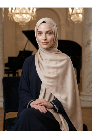 Camellia Scarfs Abiye Saten Janjan Şal Taş Işıltılı Ve Zarif