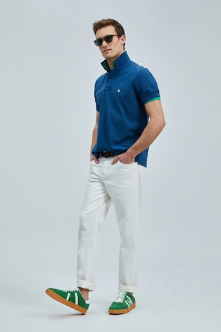 Lufian Erkek Polo Yaka T Shirt 111040206 Açık Lacivert Açık Lacivert