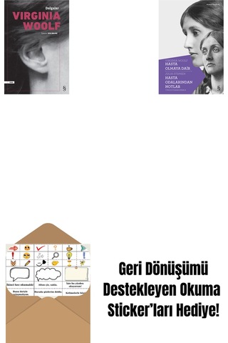 Dalgalar + Hasta Olmaya Dair Hasta Odalarından Notlar + Okuma Sticker'ları