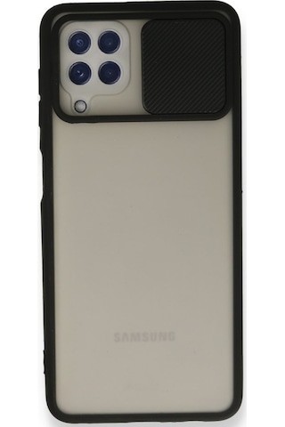 Samsung Uyumlu Galaxy A22 Kilif Palm Kamera Koruma Kapakli Silikon 518996777