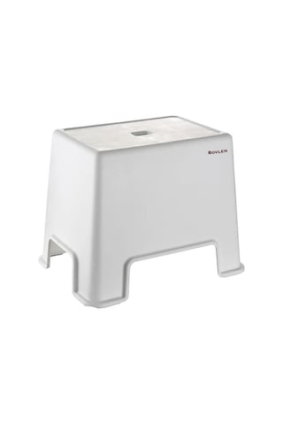 Banyo Taburesi - 150 Kg Taşıma Kapasiteli Kaydırmaz Banyo Taburesi - Çocuk Taburesi - Basamak Tabure - 1. Sınıf Sert Plastik 21.5x 30 X 32 Cm Siyah