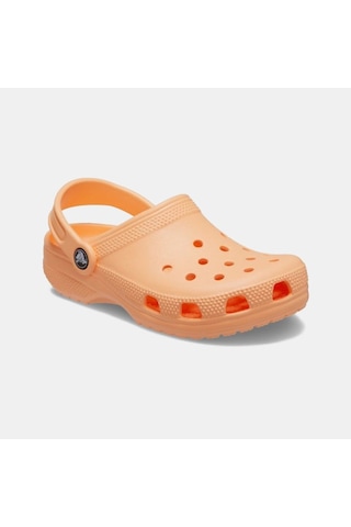 Crocs Classic Clog Çocuk Terlik Turuncu - Beyaz