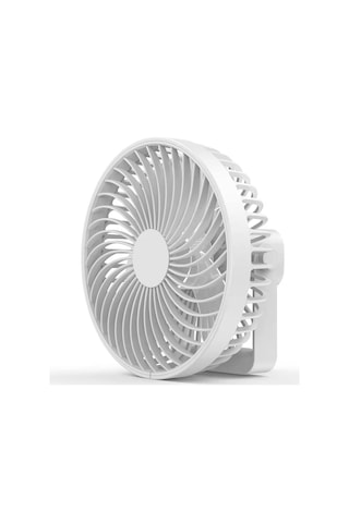 Çok Fonksiyonlu Led Şarj Edilebilir Dış Mekan Taşınabilir Çadır Kamp Fanı Beyaz