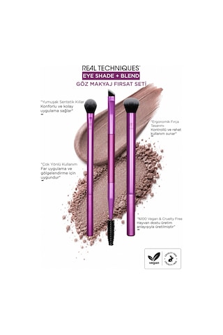 Real Techniques Eye Shade ve Blend Fırçası - 1529