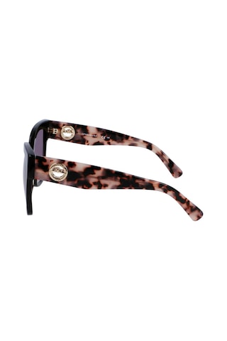 Longchamp Lo717s 242 55 Kadın Cat Eye Siyah Kemik Güneş Gözlüğü Siyah