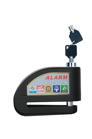 Elektrikli Scooter/ Bisiklet / Motosiklet Fren Disk Kilidi Yüksek Sesli Alarmlı Kilit 110 Db