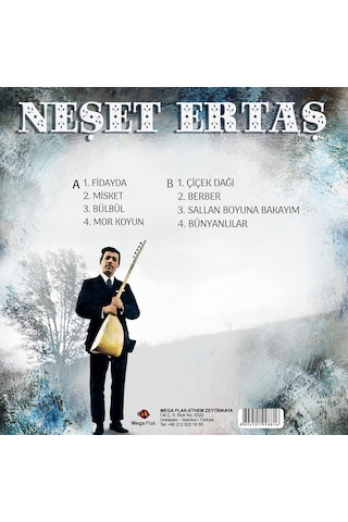 Neşet Ertaş - Neşet Ertaş Sazlı Sözlü Oyun Havaları Plak