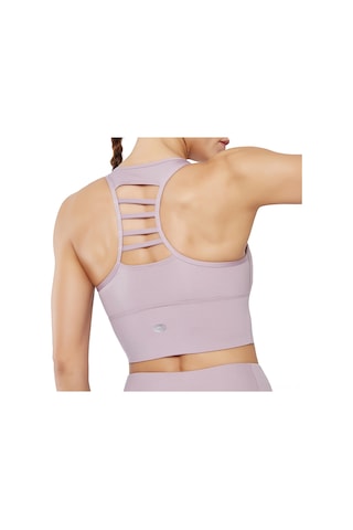 Reedark Kadınlar İçin Konforlu Spor Sütyeni: Çıkarılabilir Pedli, Nefes Alabilen, Koşu Ve Yoga İçin Mor L Beden Mor