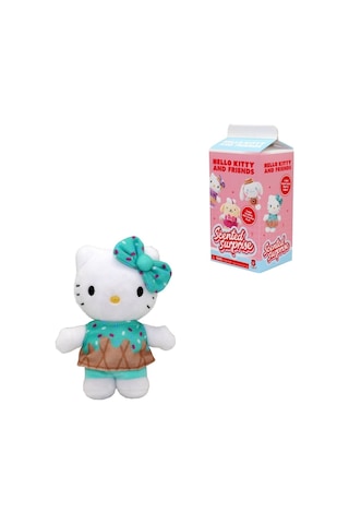 Hello Kitty Kokulu Pelüş 14 Cm Ice Cream Çok Renkli