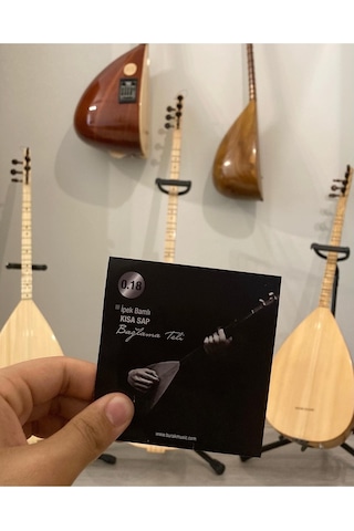 Ipek Bamlı Kısa Sap Bağlama Teli