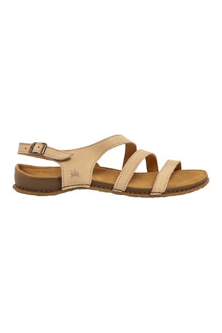 Sandalet Kadın N5811 El Naturalista Nobuck Lavado Cream/panglao Cream/panglao Krem