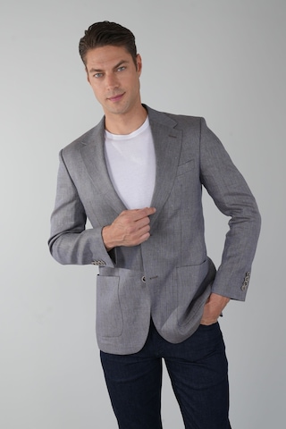 Bisse Erkek Regular Fit Yün Ceket Mavi Pck25y25002 D35 Mavi