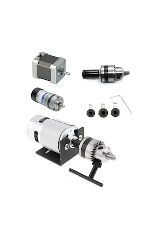 Mandren Otomatik Mandrel Okul Proje Ödev Hobi Uygulama 5mm-8mm-10mm Motora Bağlama Kaplin