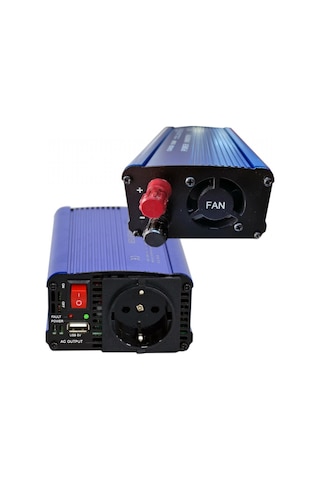Carub İnverter 12v Dan 220v A Yükseltici 500w Usb 5v-1a Çıkışlı Br4621856