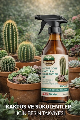Tarm Cactüs Care Kaktüs Ve Sukulentler İçin Organomineral Besin Çözeltisi 2 L - 1 L - 1 L - 500 ML