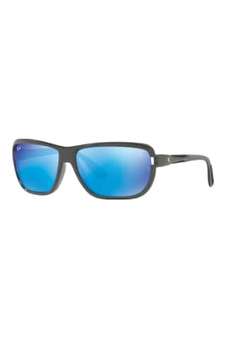 Ray-Ban Ferrari Rb4365m F62455 Mavi Aynalı Erkek Güneş Gözlüğü