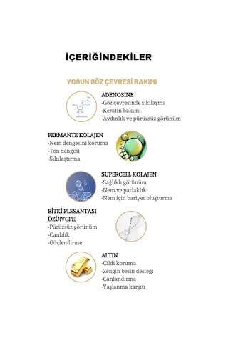 DERMAL Gold Flash Foil Göz Maskesi 4 gr