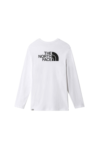 The North Face M L/S EASY TEE - EU Erkek T-Shirt NF0A2TX1FN41 Beyaz