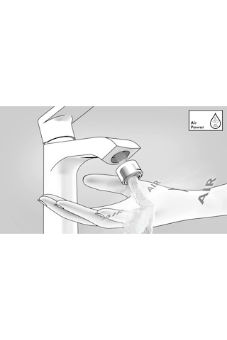 Hansgrohe Logis E71178000 Sifon Kumandalı Lavabo Bataryası