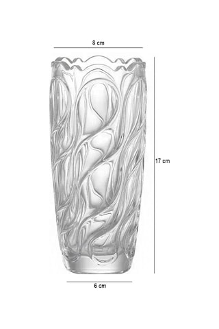 Şeffaf Cam Çiçek Vazo Lüks & Estetik Ev, Ofis, Mutfak Ve Masa Dekorasyonu Şeffaf