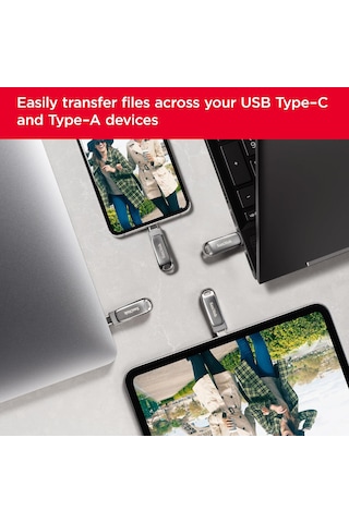 Sandisk 32gb Ultra Çift Sürücü Lüks Usb Tip-c - Sdddc4-032g-gam46