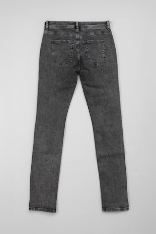 Bluew White Kadın Likralı Slim Fit Gri Jean Pantolon
