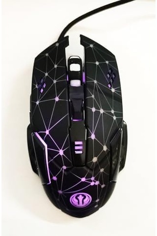 Gmx7 Rgb Gaming Mouse, 7 Tuşlu, Kablolu Usb, Gökkuşağı Led Aydınlatmalı, Optik Oyuncu Mouse, Stalker Warrior Siyah