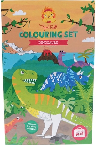 Tiger Tribe Boyama Seti - Dinosaur