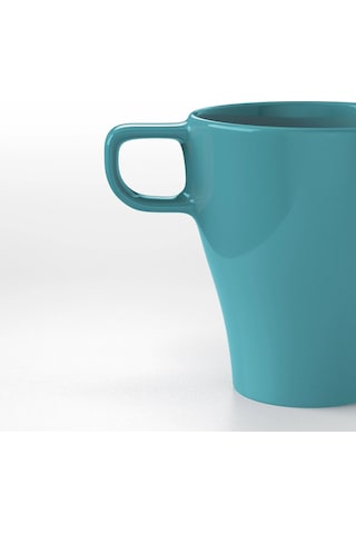 Ikea Färgrık Seramik Kupa 11 Cm 250 Ml Turkuaz 1 Parça