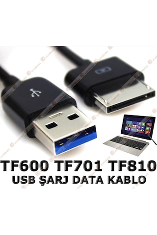 Asus Uyumlu Vivo Tab Rt Tf600 Tf810 Usb Şarj Data Kablo