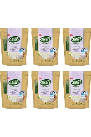 Dalan Lavanta Esintisi Zeytinyağlı Doğal Granül Matik Sabun Tozu 32 Yıkama 6 x 1 KG