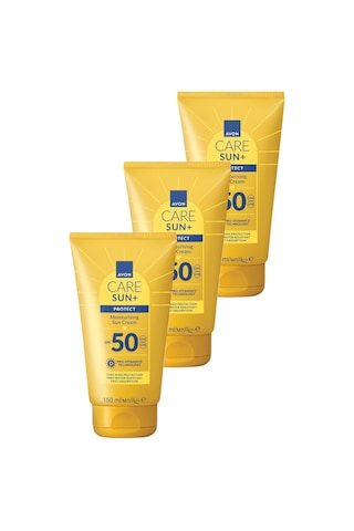 Avon Care Sun+protect Nemlendirici Güneş Kremi SPF50 3 x 150 ML